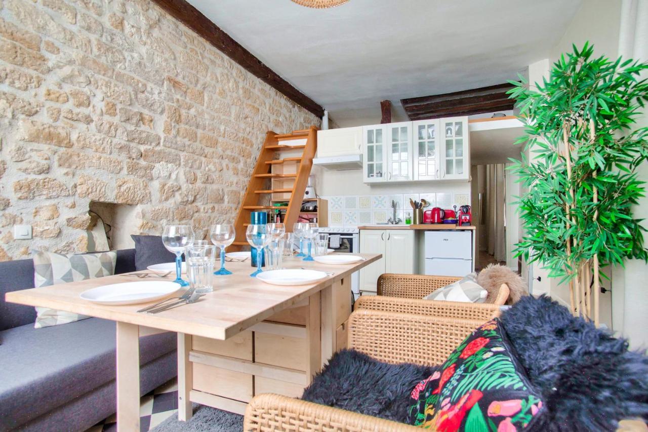 Cozy 1 Mezzanine & 1Bedroom Louvre Moulins Free Netflix Paris Exteriör bild