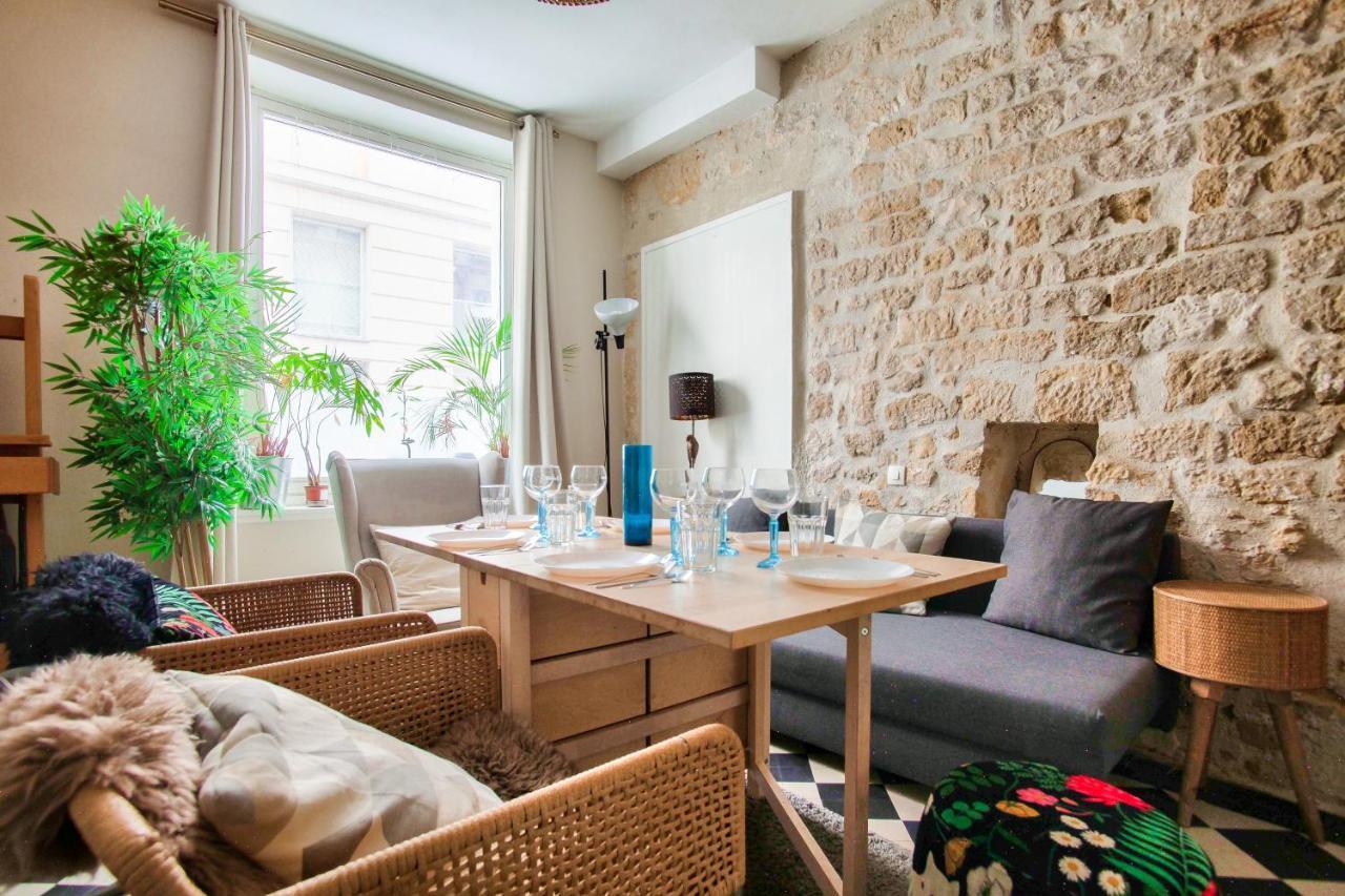 Cozy 1 Mezzanine & 1Bedroom Louvre Moulins Free Netflix Paris Exteriör bild
